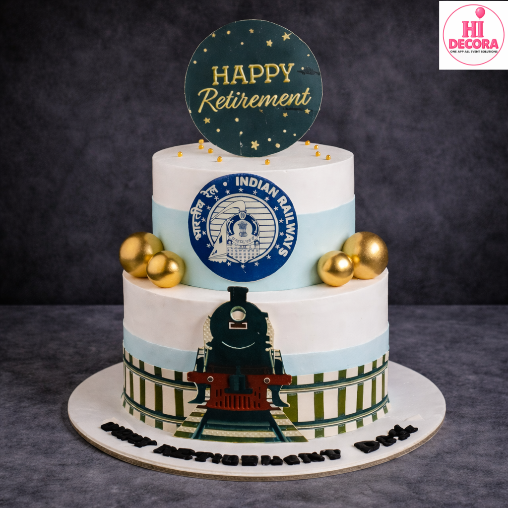 Final Station Retirement Cake