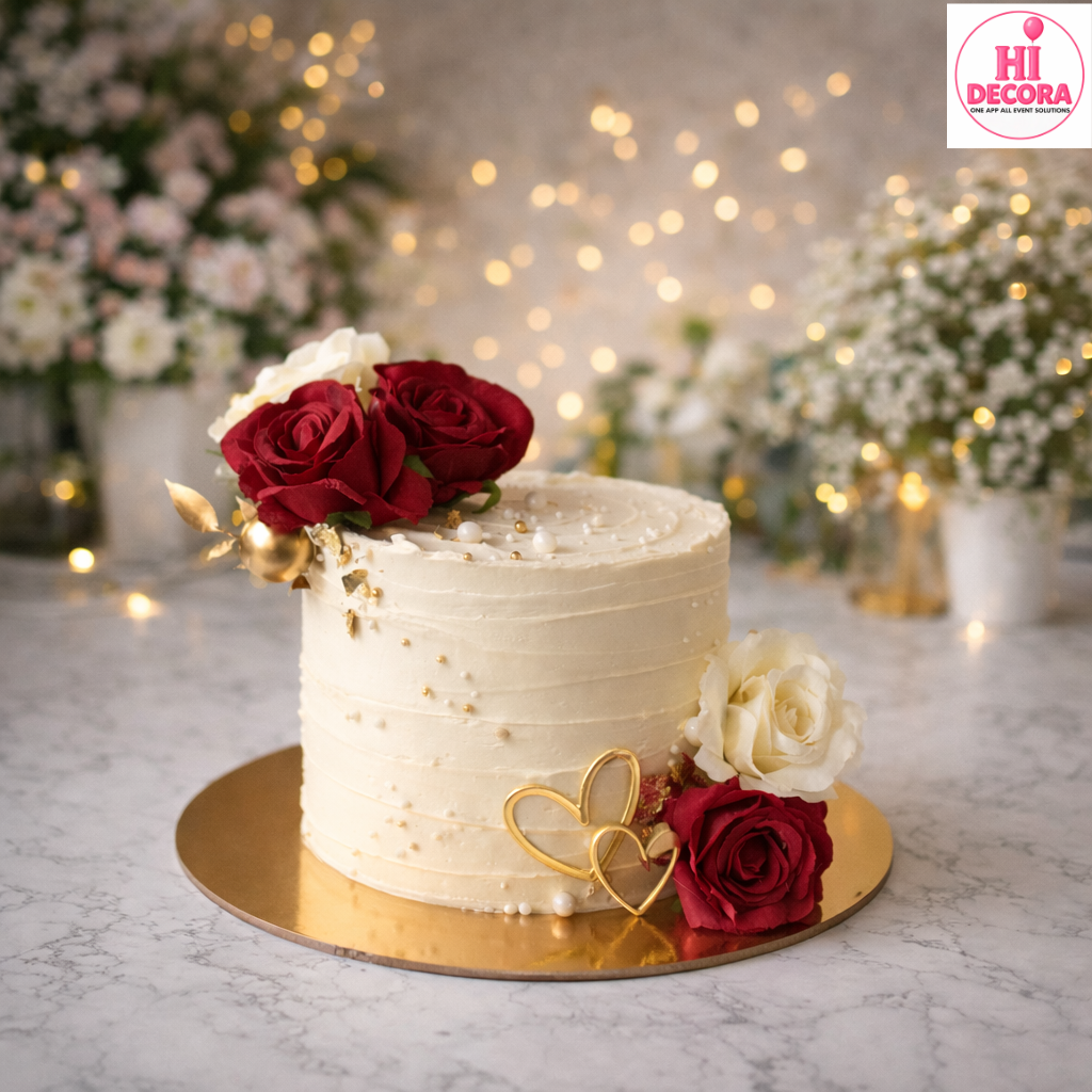Ivory Love Cake