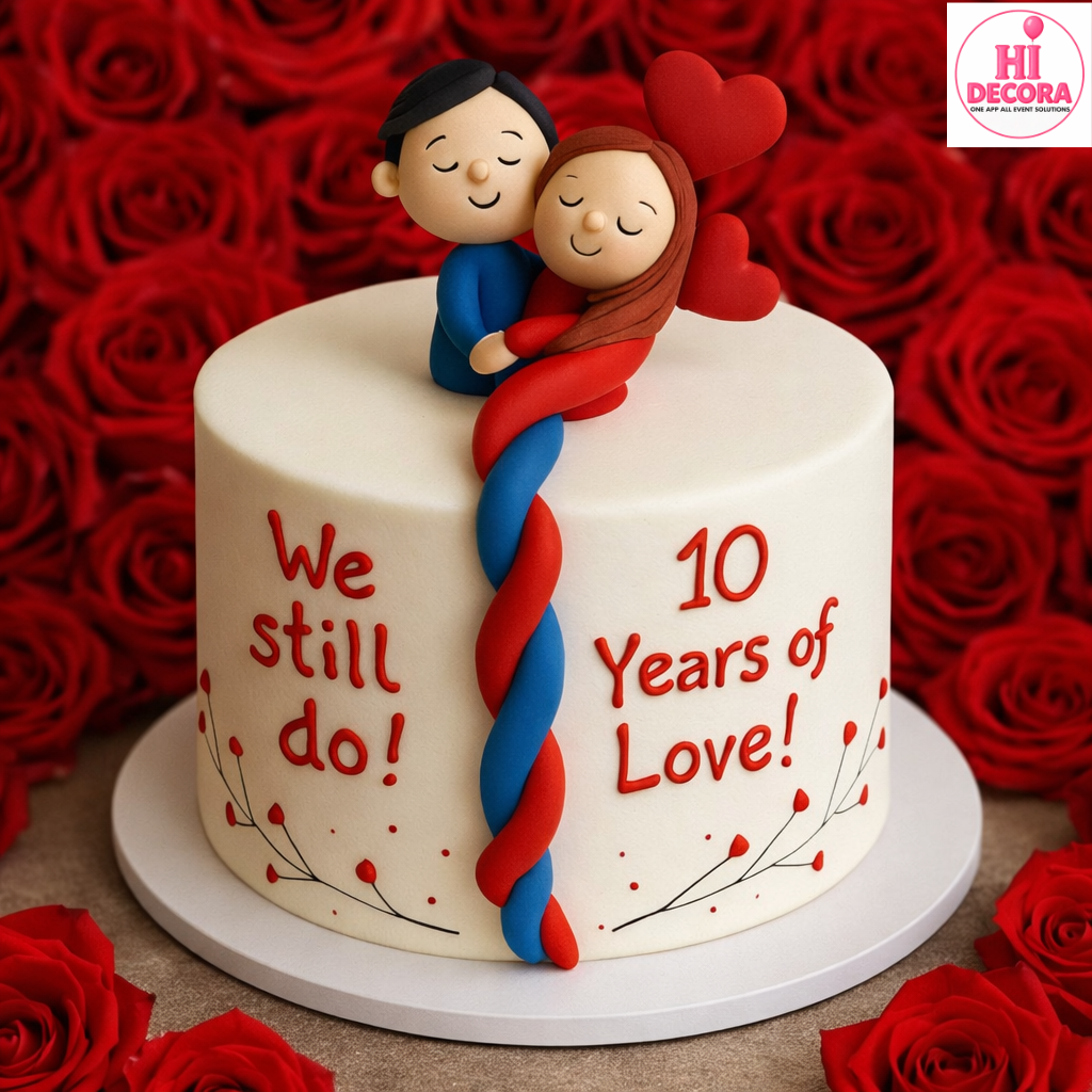 10 Year Love Cake 