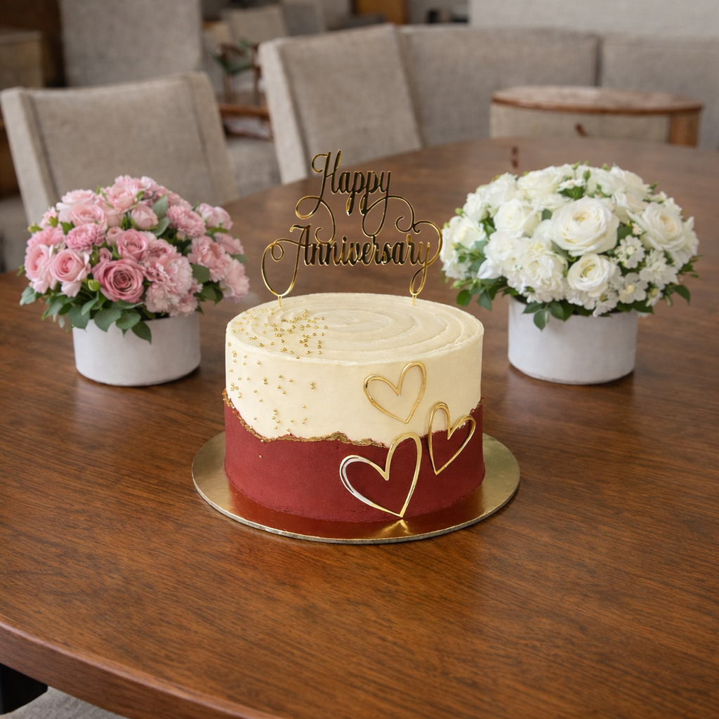 Red Velvet Cream Cake 